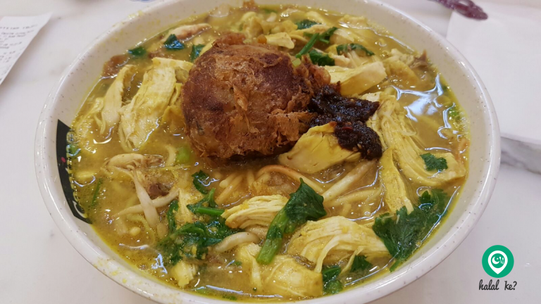 The much-loved Mee Soto commonly found in Singapore and Malaysia.